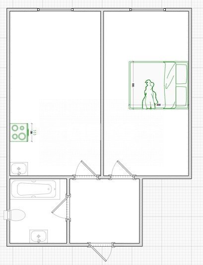 Фото №22: 1-комнатная квартира 49 м² - Геленджик, мкр. жилой комплекс Тихая Гавань, ул. Курортная, 14Бк1