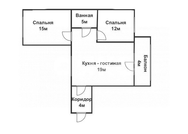 Фото №4: 2-комнатная квартира 56 м² - Геленджик, ул. Леселидзе, 21