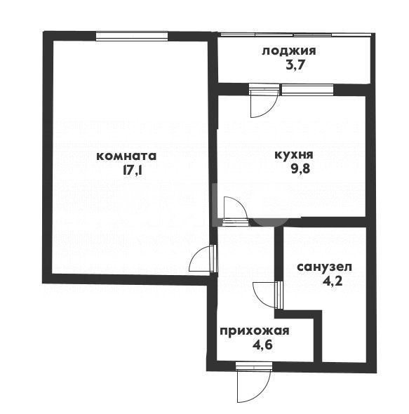Фото №23: 1-комнатная квартира 35 м² - Геленджик, ул. Средняя, 18