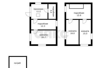 Фото №5: Дом 96 м² - Краснодар, п. Калинино, ул. Янтарная, 12