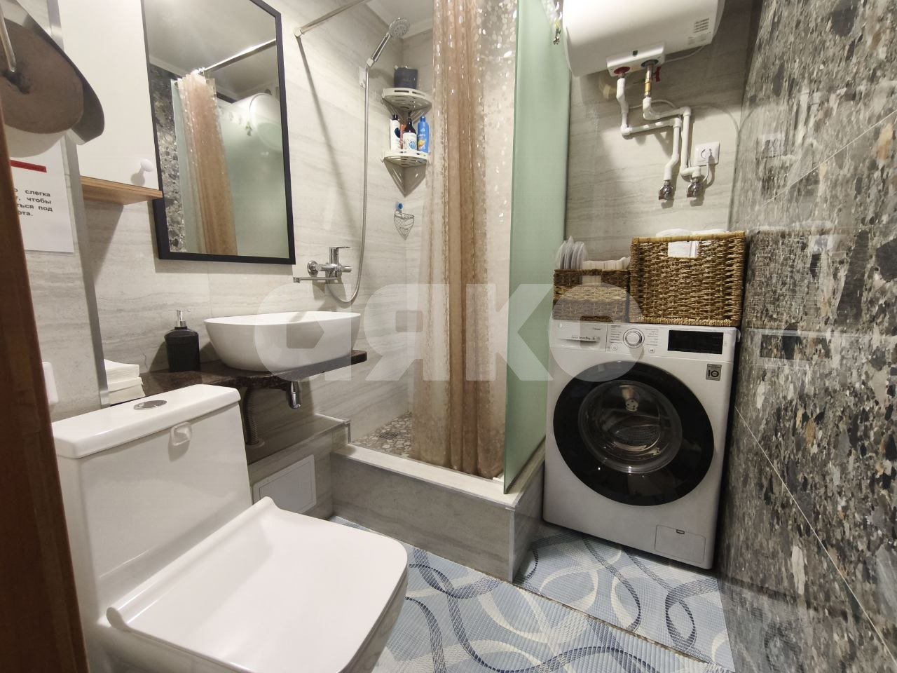 Фото №19: 1-комнатная квартира 34 м² - Геленджик, Толстый Мыс, мкр. Толстый Мыс, ул. Леселидзе, 10