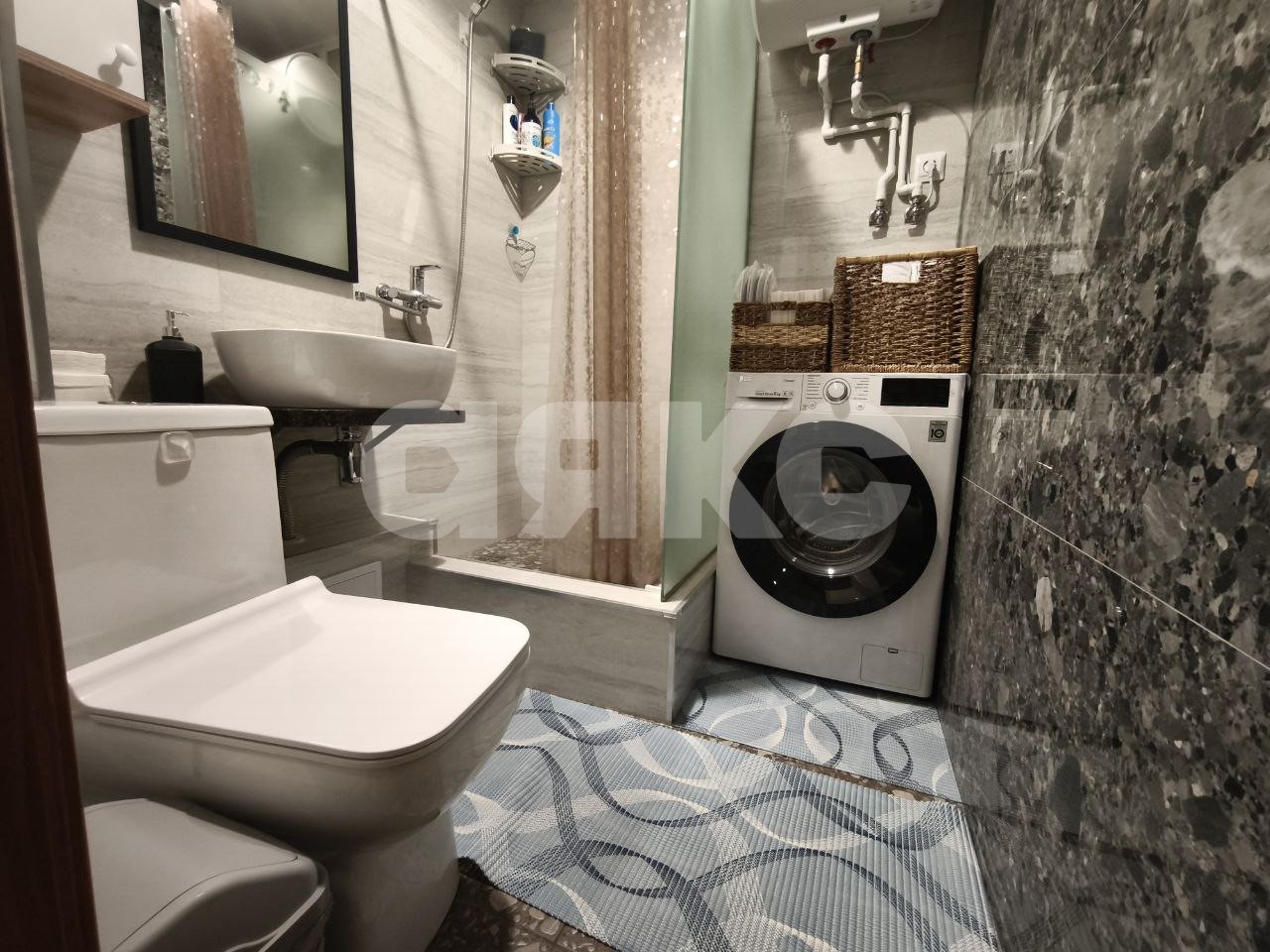 Фото №18: 1-комнатная квартира 34 м² - Геленджик, Толстый Мыс, мкр. Толстый Мыс, ул. Леселидзе, 10