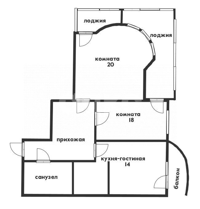 Фото №15: 2-комнатная квартира 60 м² - Геленджик, Южный, мкр. Южный, ул. Прасковеевская, 21