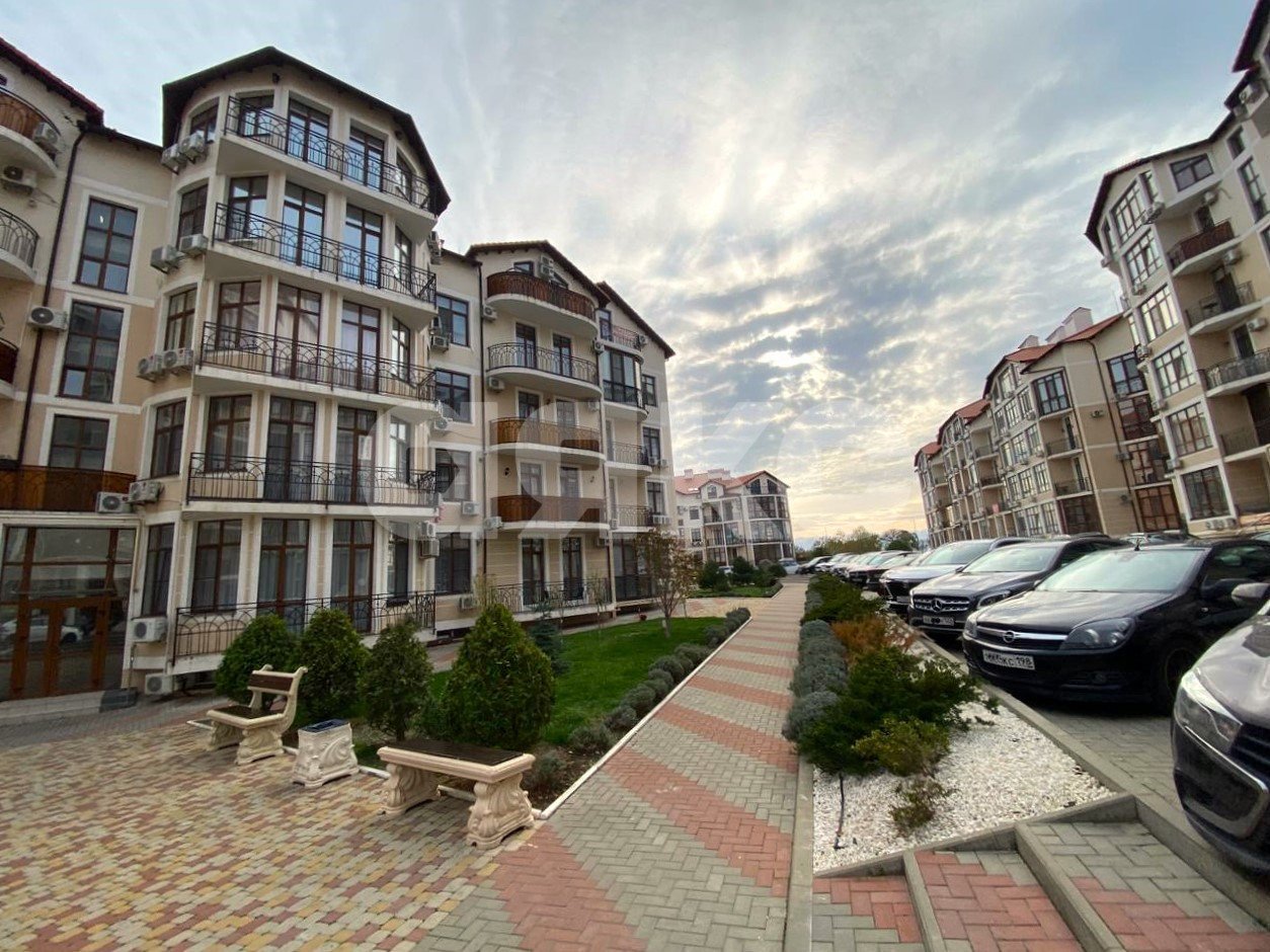 Фото №14: 1-комнатная квартира 29 м² - Геленджик, Толстый Мыс, жилой комплекс Черноморский-2, Толстый Мыс, мкр. жилой комплекс Черноморский-2, ул. Крымская, 22к23