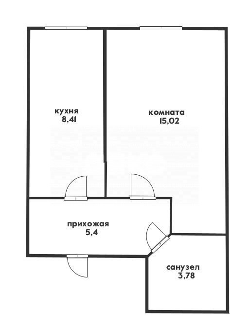 Фото №15: 1-комнатная квартира 32 м² - Геленджик, жилой комплекс Горизонт, мкр. жилой комплекс Горизонт, ул. Туристическая, 4Гк2А