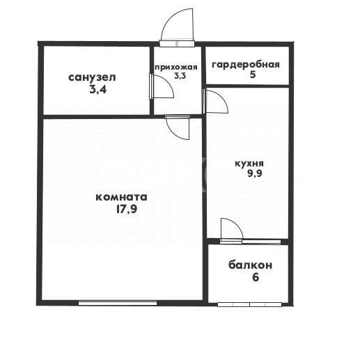 Фото №8: 1-комнатная квартира 37 м² - Геленджик, Толстый Мыс, мкр. Толстый Мыс, ул. Леселидзе, 10