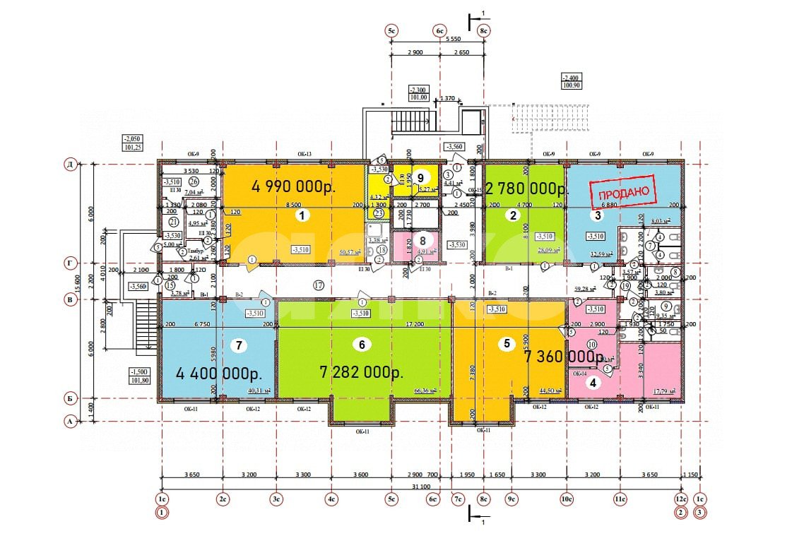 Фото №20: Коммерция 66 м² - Геленджик, Северный, мкр. Северный, ул. Маршала Жукова, 2к1