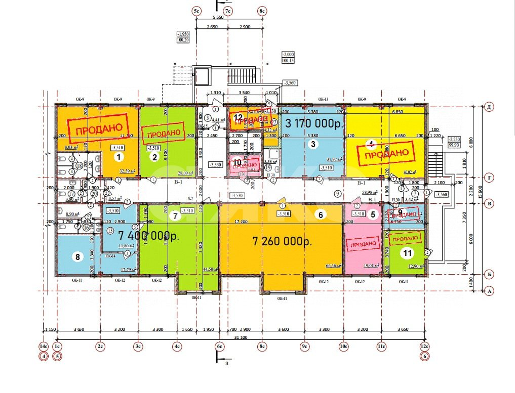 Фото №11: Коммерция 31 м² - Геленджик, Северный, мкр. Северный, ул. Маршала Жукова, 2к1