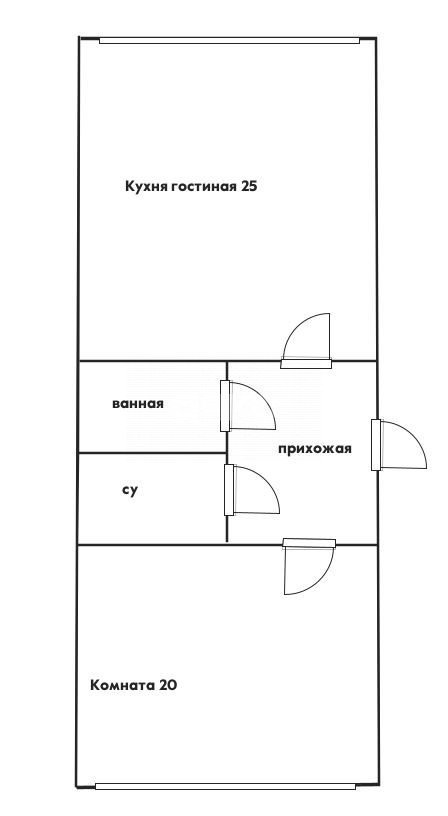 Фото №16: 1-комнатная квартира 55 м² - Геленджик, Толстый Мыс, жилой комплекс Черноморский-2, Толстый Мыс, мкр. жилой комплекс Черноморский-2, ул. Крымская, 22к14