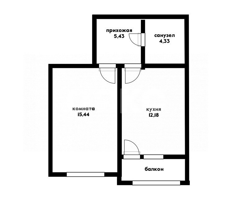 Фото №11: 1-комнатная квартира 37 м² - Геленджик, ул. Гоголя, 11Бк4
