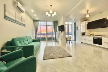 Фото №1: 1-комнатная квартира 44 м² - Геленджик, мкр. Толстый Мыс, ул. Южная, 35/1