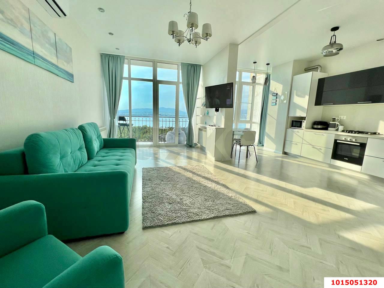 Фото №3: 1-комнатная квартира 44 м² - Геленджик, мкр. Толстый Мыс, ул. Южная, 35/1