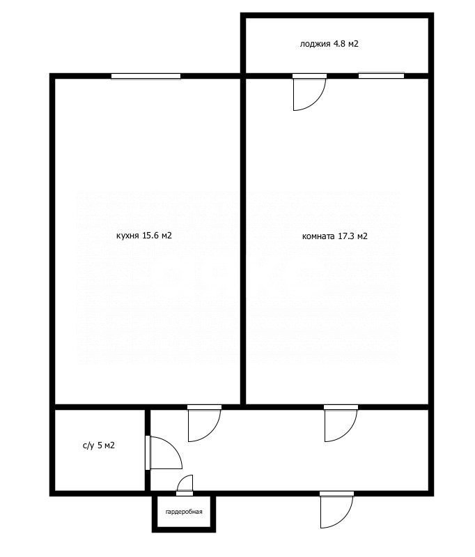 Фото №13: 1-комнатная квартира 48 м² - Геленджик, ул. Мира, 44лит1